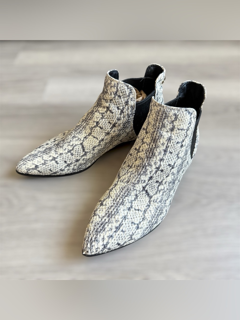 Cole Haan Grand OS Snake Embossed Chelsea Bootie
